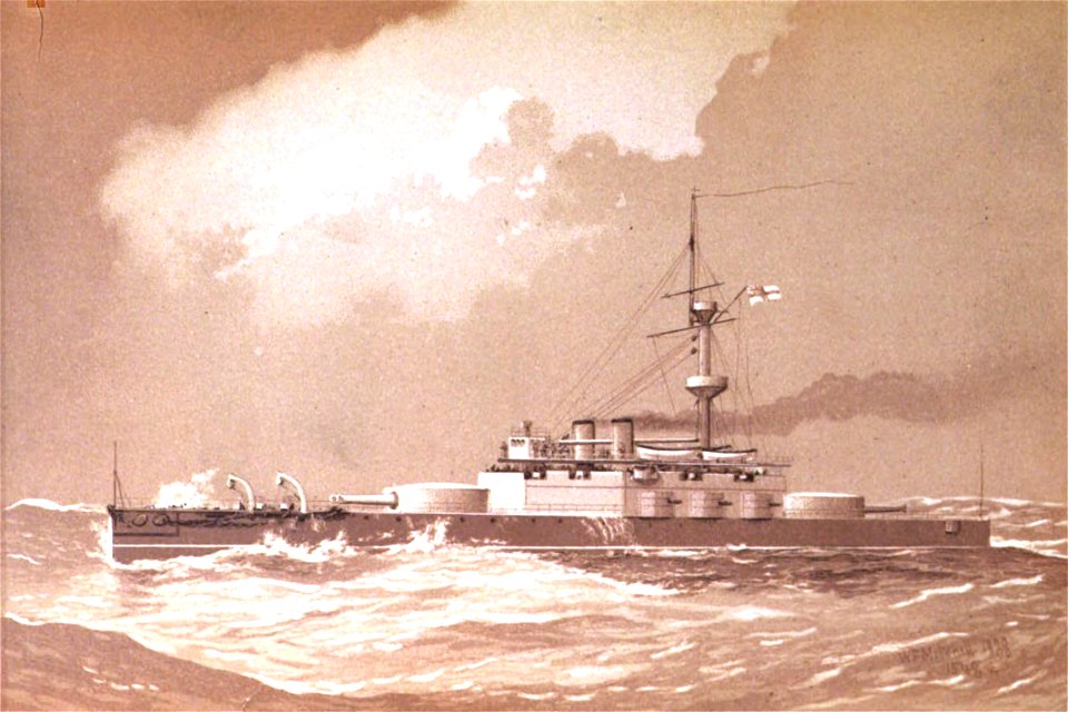 HMS Trafalgar - Brassey's Naval Annual 1888-9