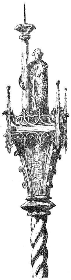Hogstads kyrka, kandelaber (1)