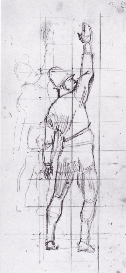Hodler - Schwörender von hinten 1912-13