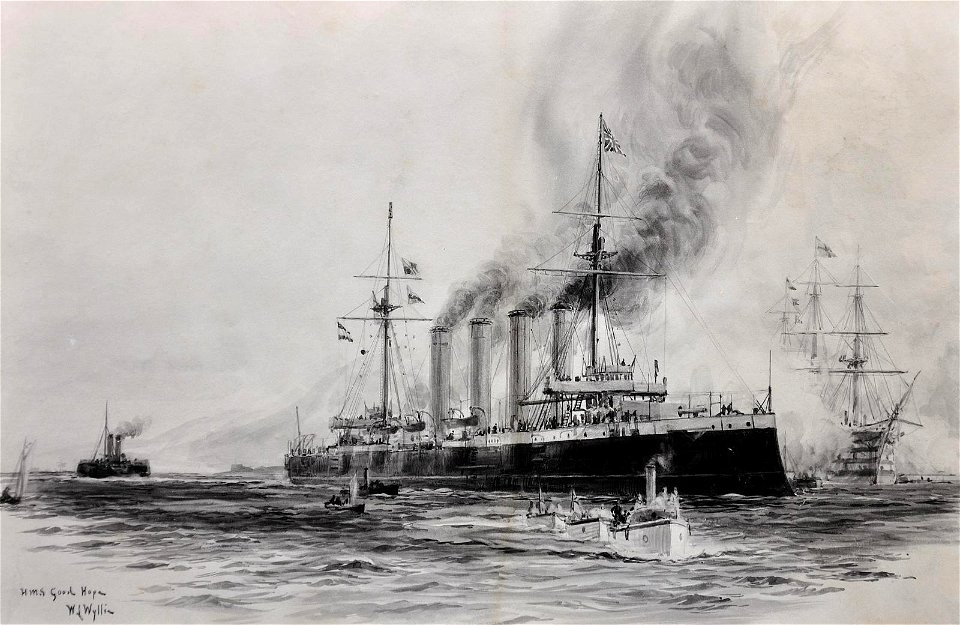 HMS Good Hope in art
