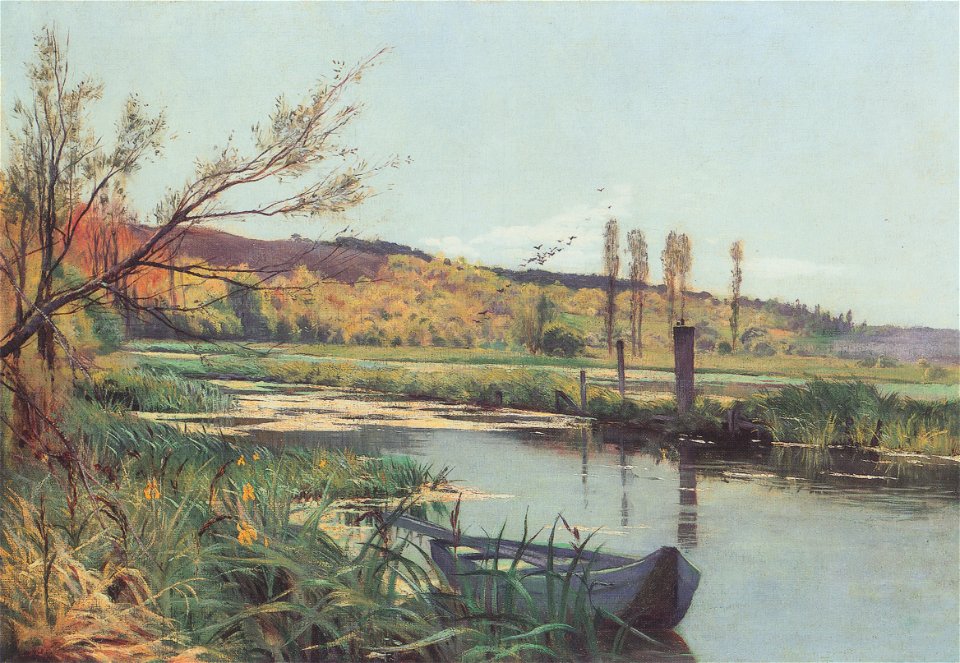 Hodler - Landschaft bei Genf - 1890