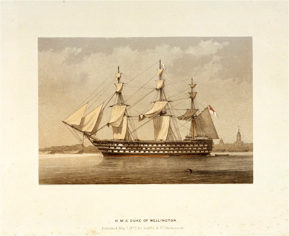 HMS Duke of Wellington RMG PU6198
