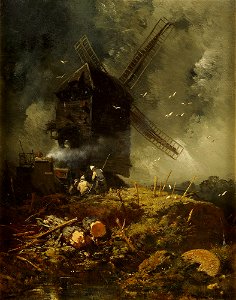 Charles Hoguet Windmühle