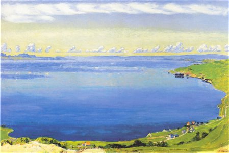 Hodler - Genfersee von Chexbres aus - 1904