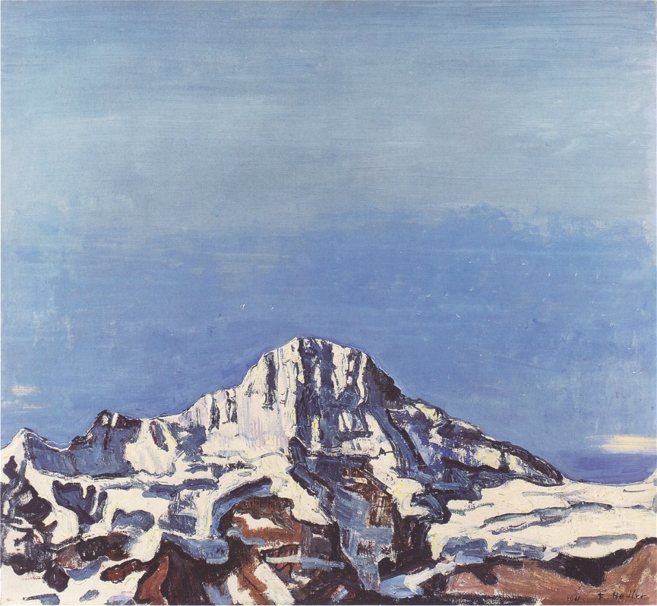 Hodler - Das Breithorn - 1911