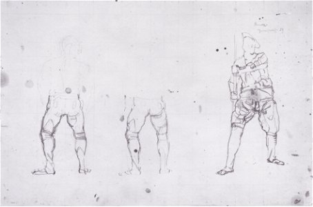 Hodler - Kriegergestalten von hinten und von vorn - 1897-99