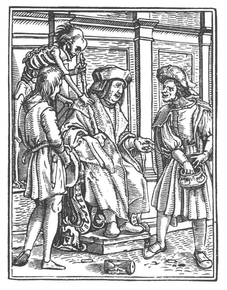 Holbein Danse Macabre 18