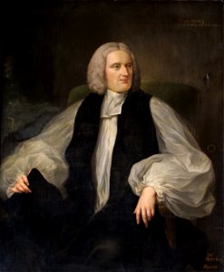 Hogarth - Thomas Herring (1693–1757), Archbishop of Canterbury, Lambeth Palace, 89