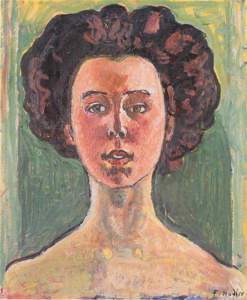 Hodler - Bildnis Gertrud Müller - ca1912
