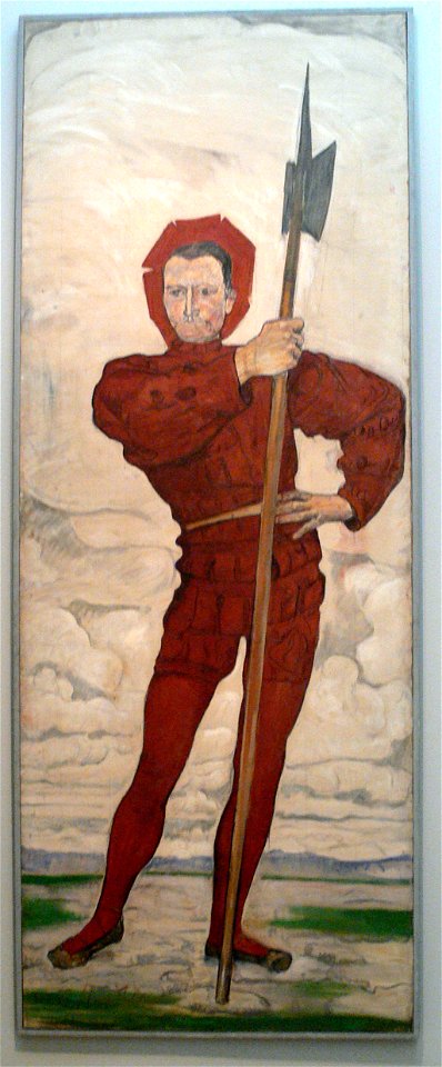 Ferdinand Hodler - The Halberdier 1895 DMA