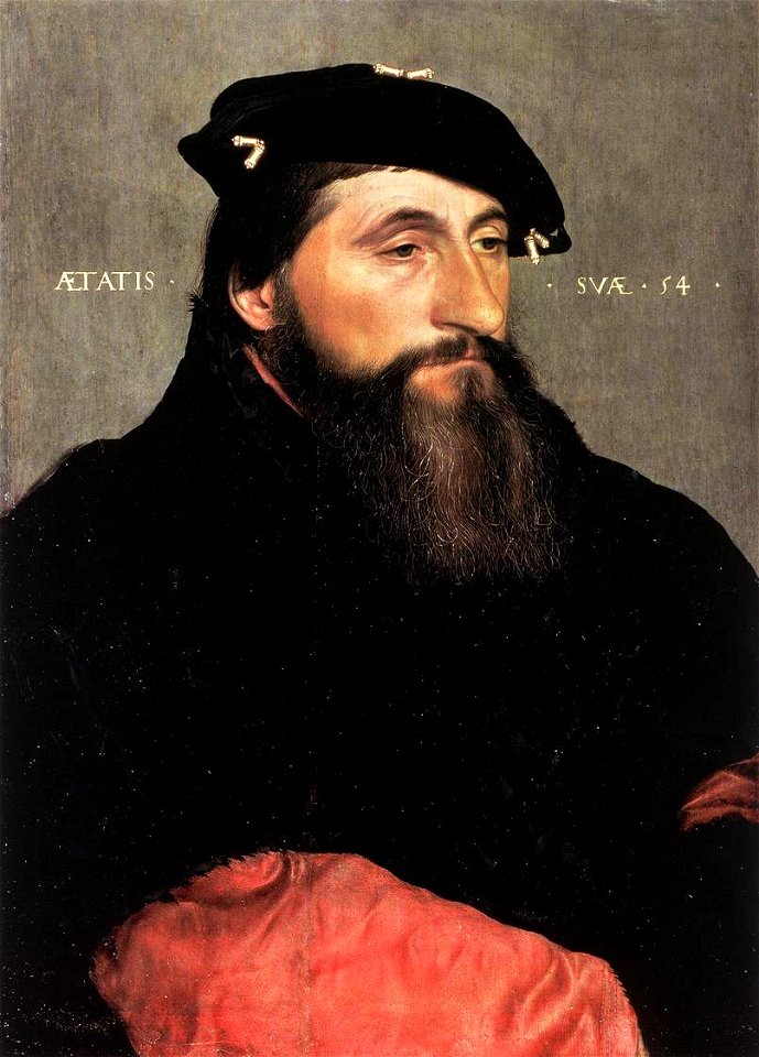 Hans Holbein d. J. - Portrait of Duke Antony the Good of Lorraine - WGA11582