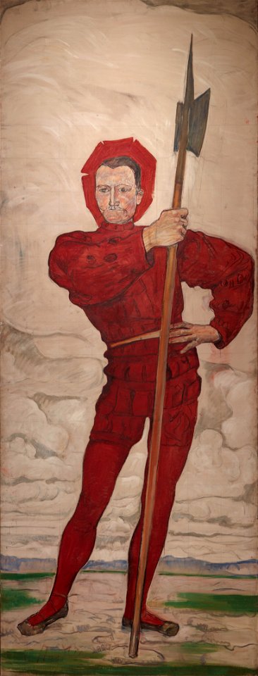 Ferdinand Hodler - Der Hellebardier (1895)