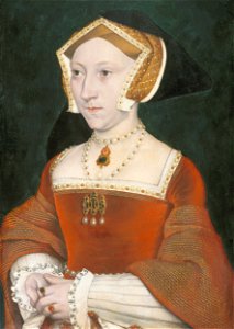 Hans Holbein the Younger (workshop of) - Jane Seymour (Mauritshuis)