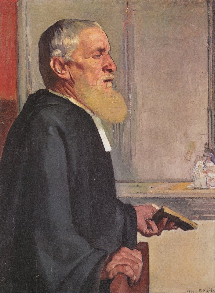 Hodler - Der Pfarrer - 1879