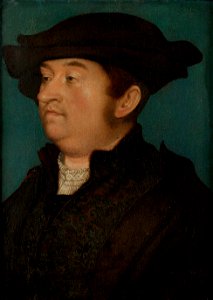 Hans Holbein d. Ä. - Portrait of a Man - WGA11480. Free illustration for personal and commercial use.
