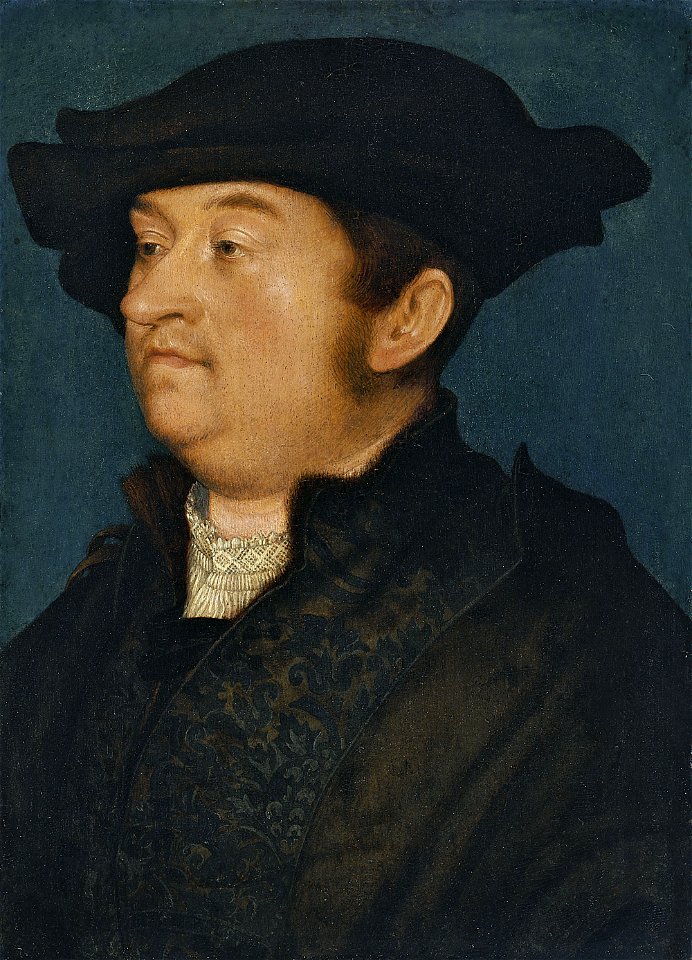Hans Holbein d. Ä - Porträt eines Mannes