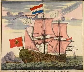 Hollands admiraals schip van 96 stukken kanon - CBT 6609664