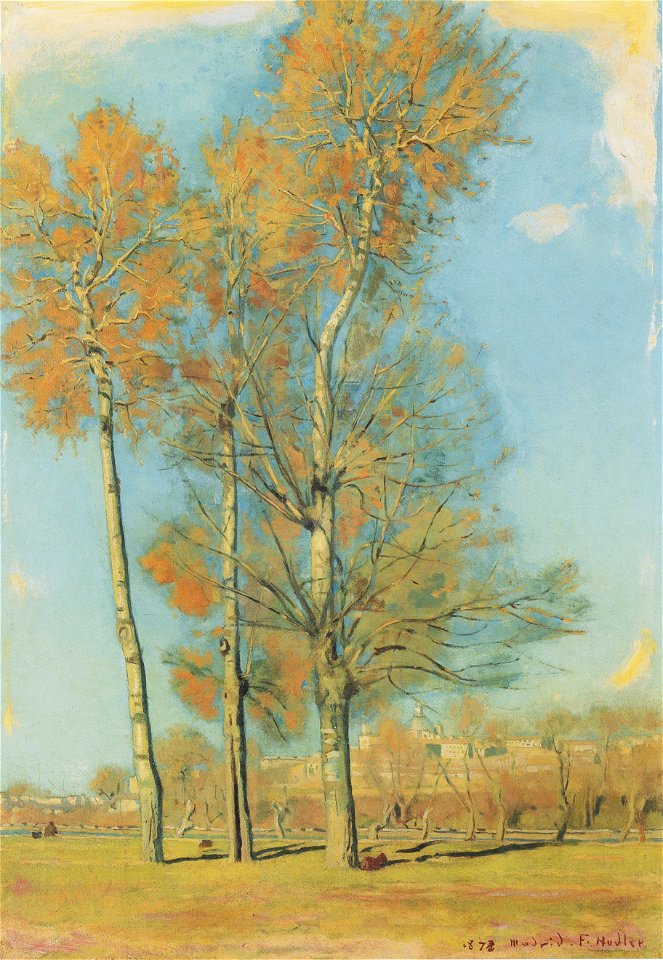 Hodler - Landschaft bei Madrid - 1878