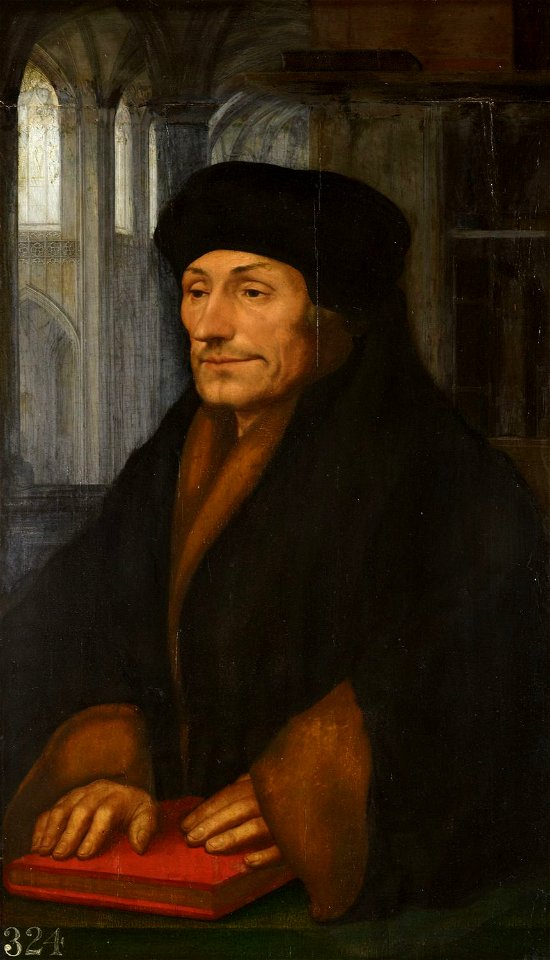 Erasmus by Hans Holbein the Younger