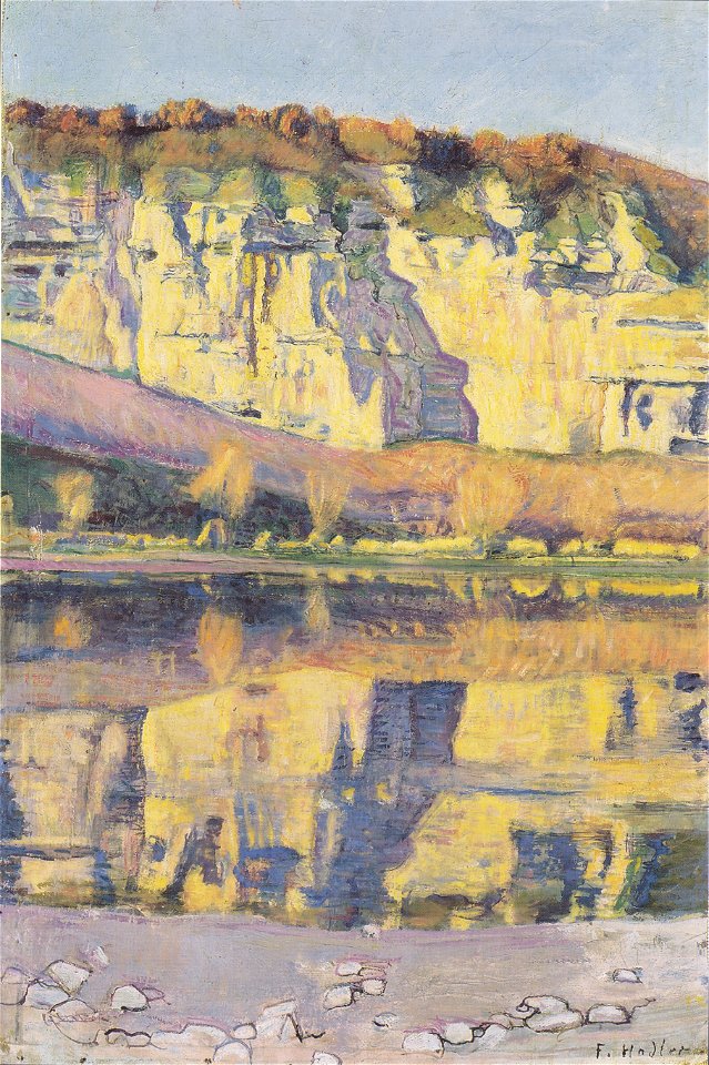 Hodler - Partie an der Rhone - ca1891