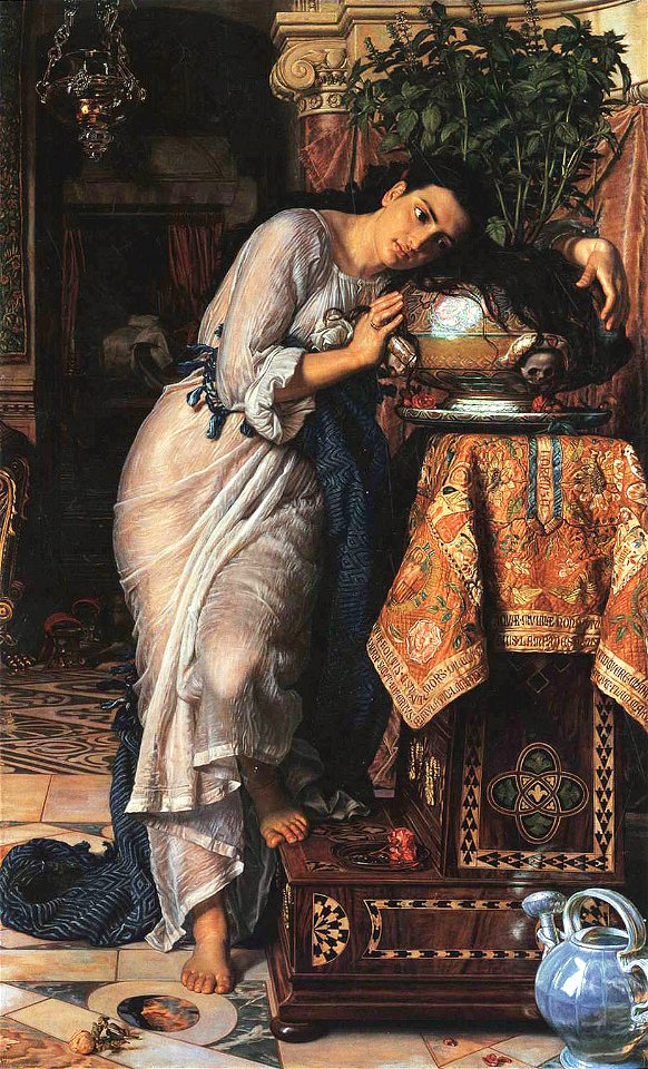 William Holman Hunt - Isabella and the Pot of Basil