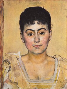 Hodler - Bildnis Madame de R. - 1898
