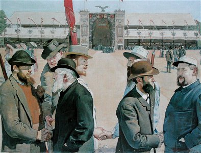 Hodler Le grütli moderne 1887