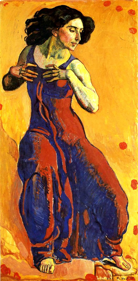 Woman in Ecstasy by Ferdinand Hodler, 1911