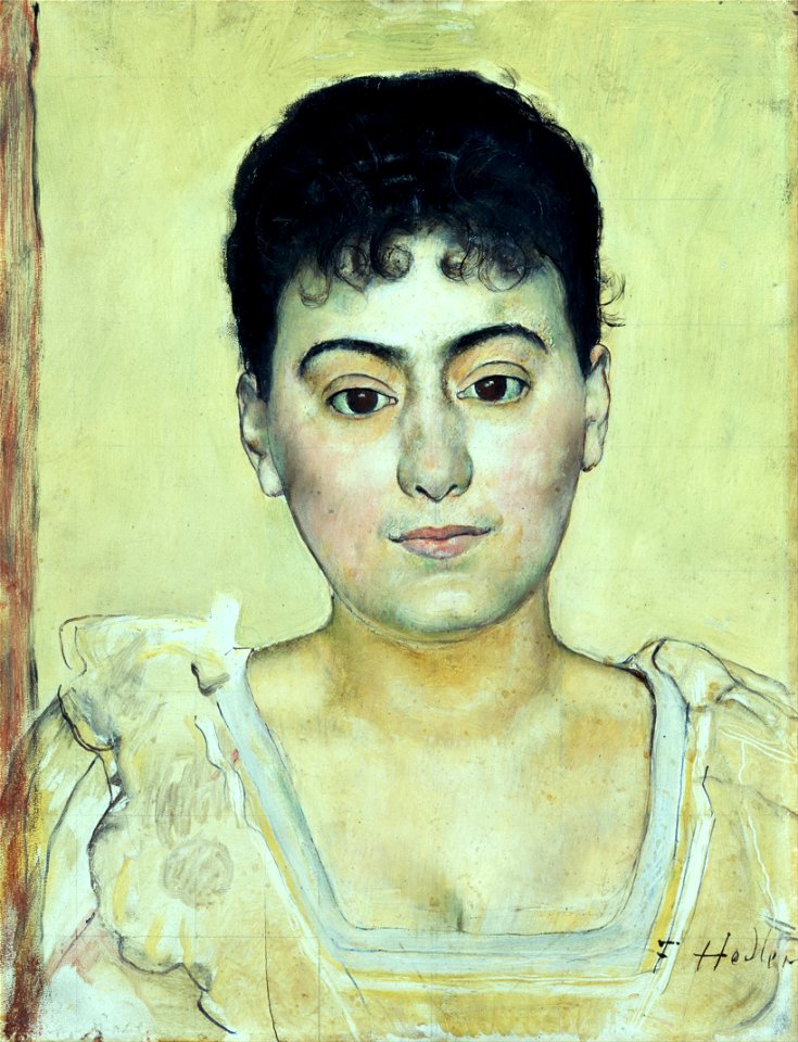 Ferdinand Hodler - Portrait of Madame de R. - Google Art Project