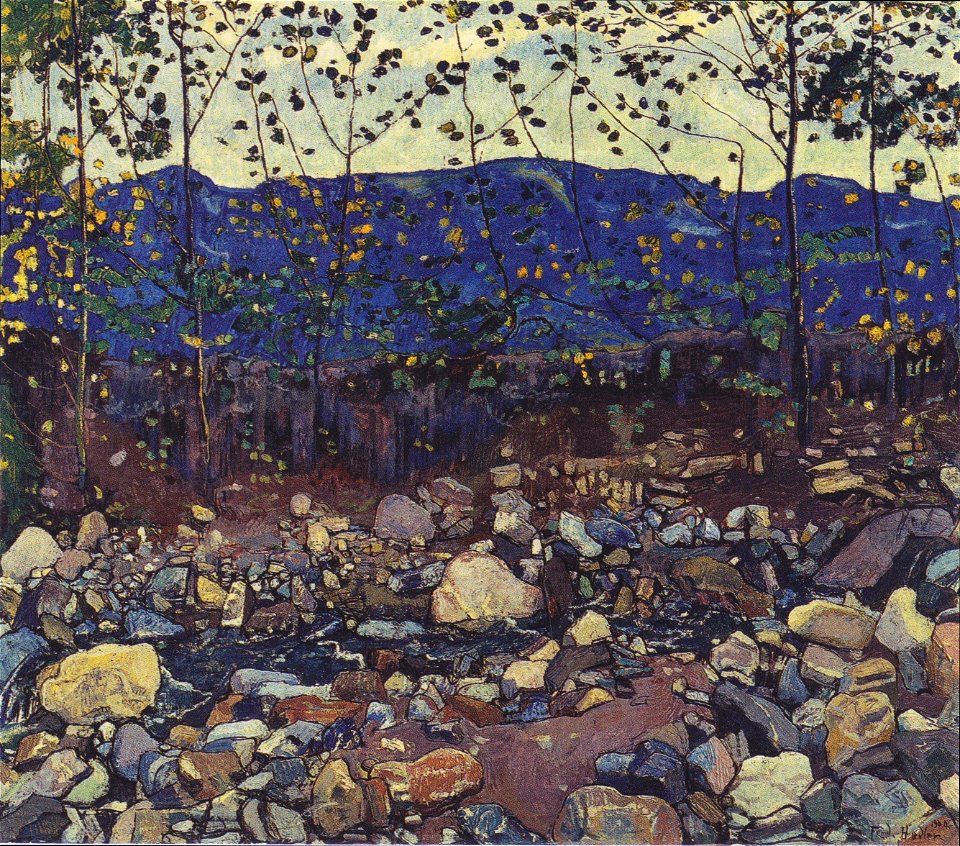 Hodler - Waldbach bei Leissingen - 1904