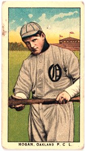 Hogan, Oakland Team, baseball card portrait LCCN2008677043