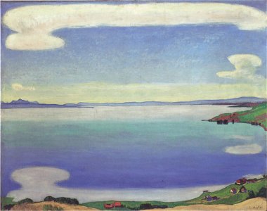 Hodler - Genfersee von Chexbres aus - ca1904