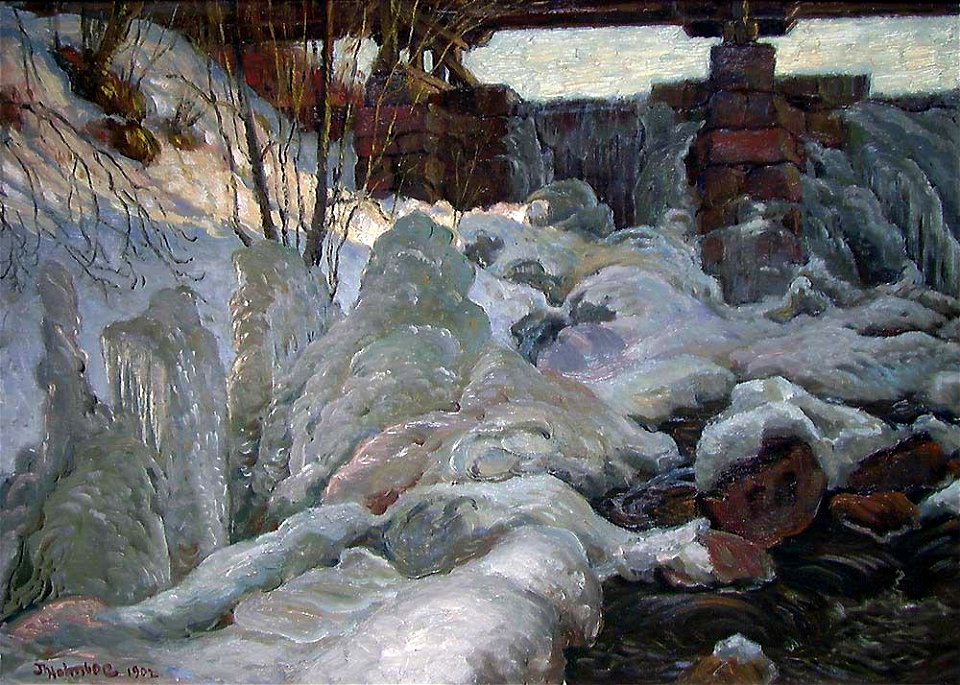 Thorolf Holmboe - Patches of Ice - NG.M.00874 - National Museum of Art, Architecture and Design