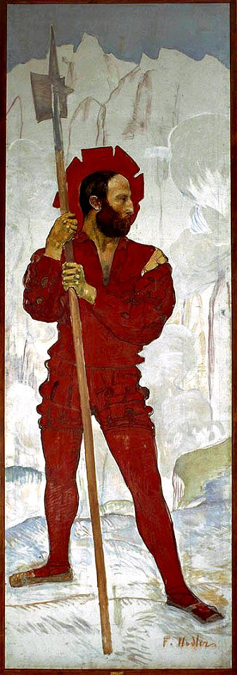 Hallebardier, Ferdinand Hodler, 1895