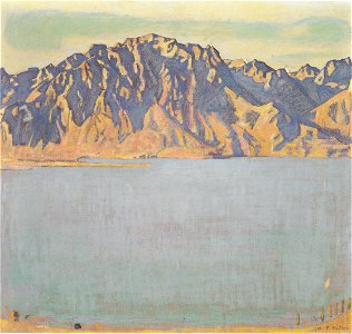 Hodler - Der Grammont - 1906