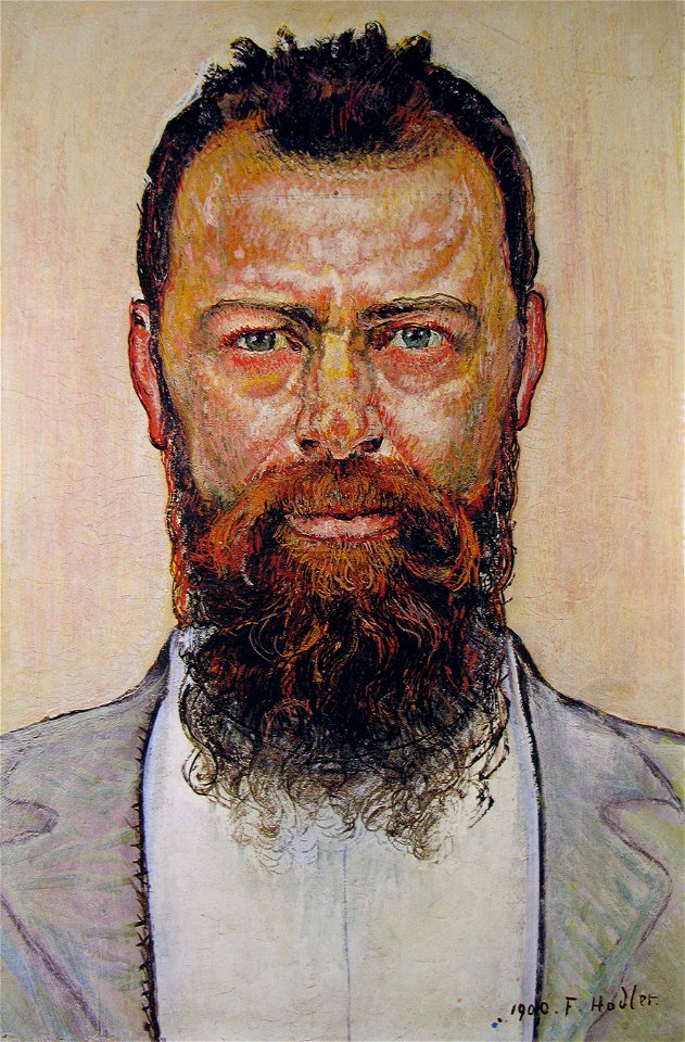 Ferdinand Hodler Selbstbildnis 1900