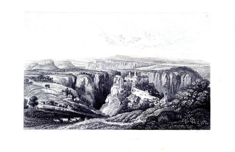 Hohnstein um 1844