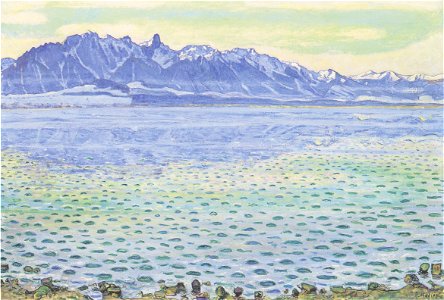 Hodler - Thunersee mit Stockhornkette -1904