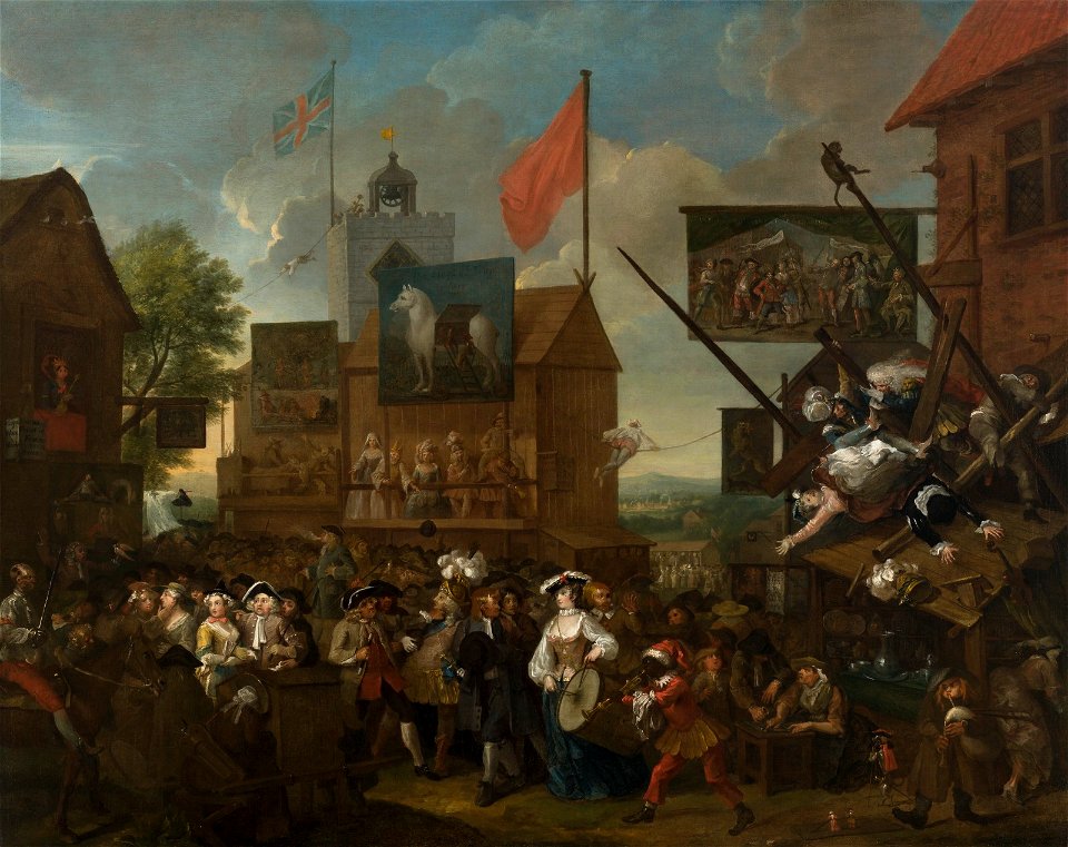 Hogarth - Southwark Fair, 1733, 1983.138