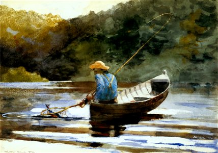 Winslow Homer - Boy Fishing (1892)