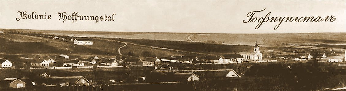 Hoffnungstal Ortsansicht um 1900