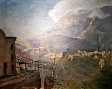 Carl Holsøe - En landsby i Apenninerne