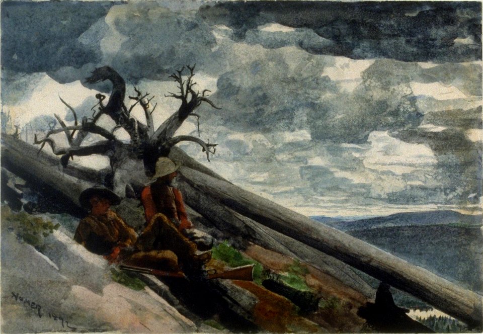 Winslow Homer - Burnt Mountain (1892)