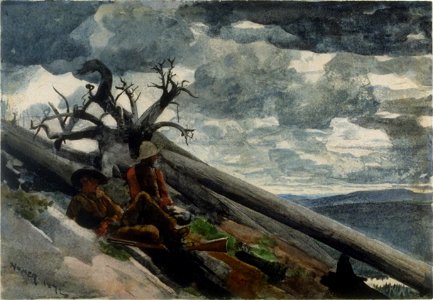 Winslow Homer - Burnt Mountain (1892)