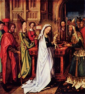 Hans Holbein d. Ä. - Darstellung Christi im Tempel - Hamburger Kunsthalle