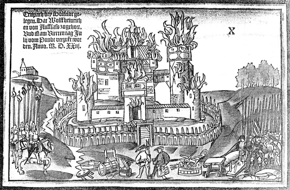 Holzschnitt- Truppach