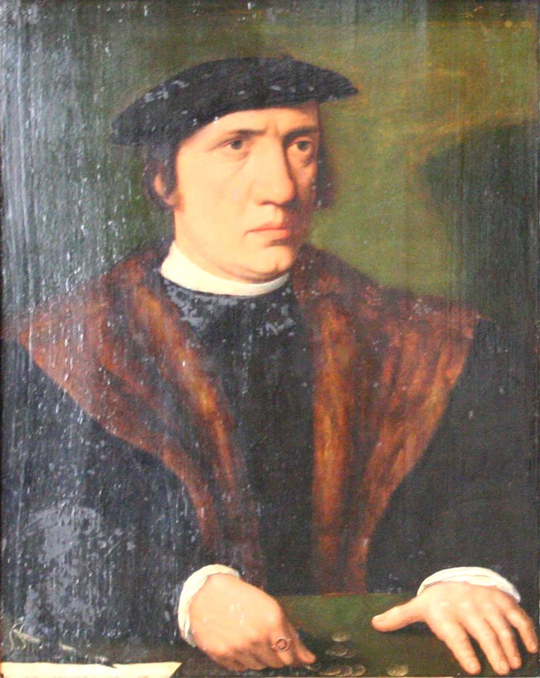 Holbein-Portrait d'un banquier