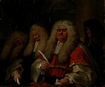 Hogarth - The Bench, 1753 - 1754, 727