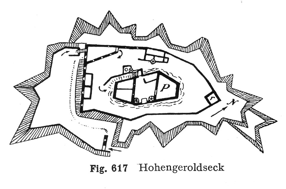 Hohengeroldseck Grundriss