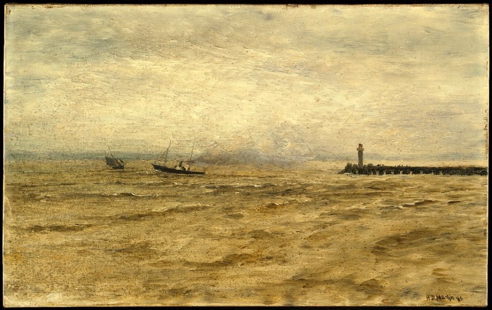 Homer Dodge Martin - English Channel - 1934.120 - Fogg Museum